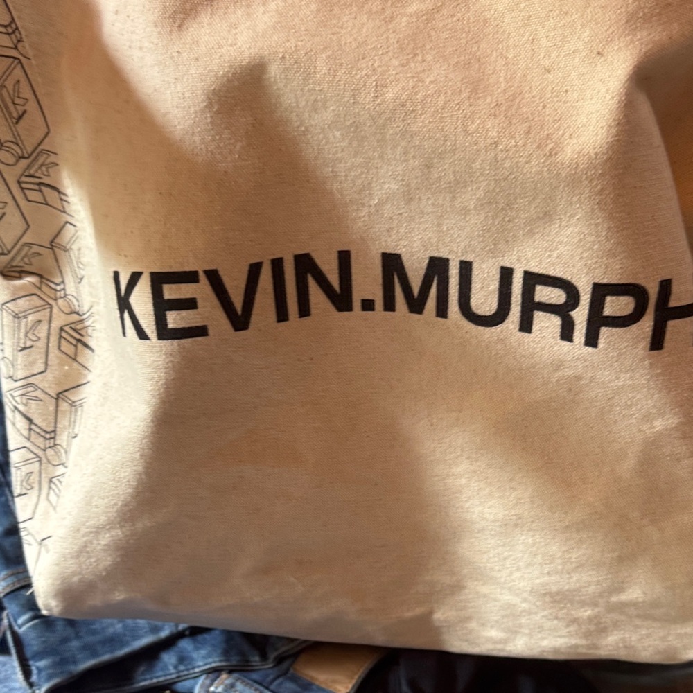 KEVIN.MURPHY Natural Canvas Tote